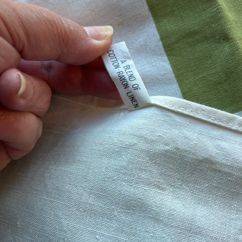 Field crest vintage kitchen fashion T Towel time to & time for made in USA nwot. - Picture 5 of 17
